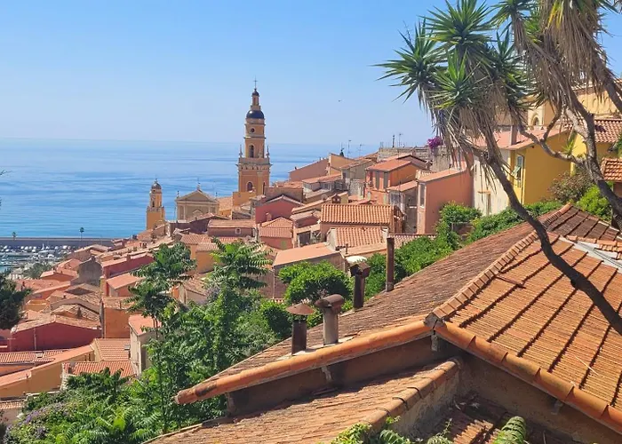 Au Nid D'azur, Vue Menton